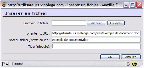 fichié en ligne